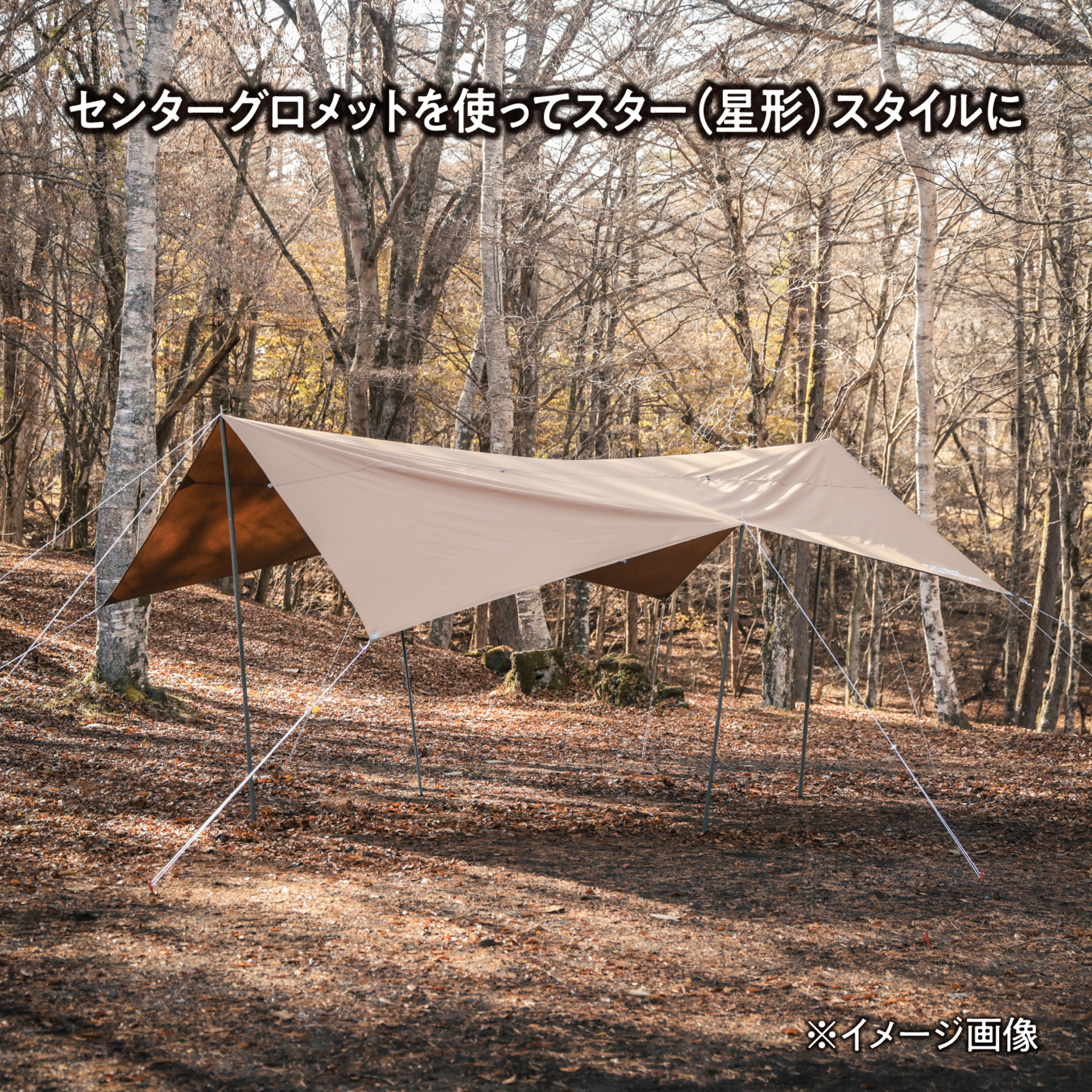 Hi-T Cワイドロング レクタングタープ